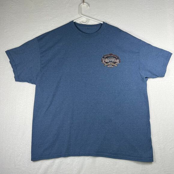 Bike Week T Shirt Mens Large Blue Daytona Beach 2024 Motorcycles Rally Biker XL? - Picture 1 of 5